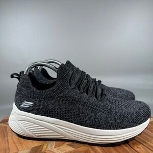 Skechers Womens Bobs Sport Sparrow Air Cooled Memory Foam Sneakers Black Size 9‎